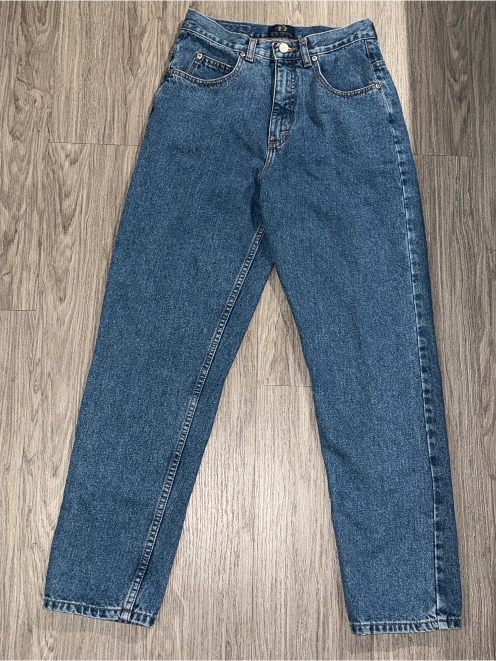 Element Women's Straight-Leg Blue Jeans